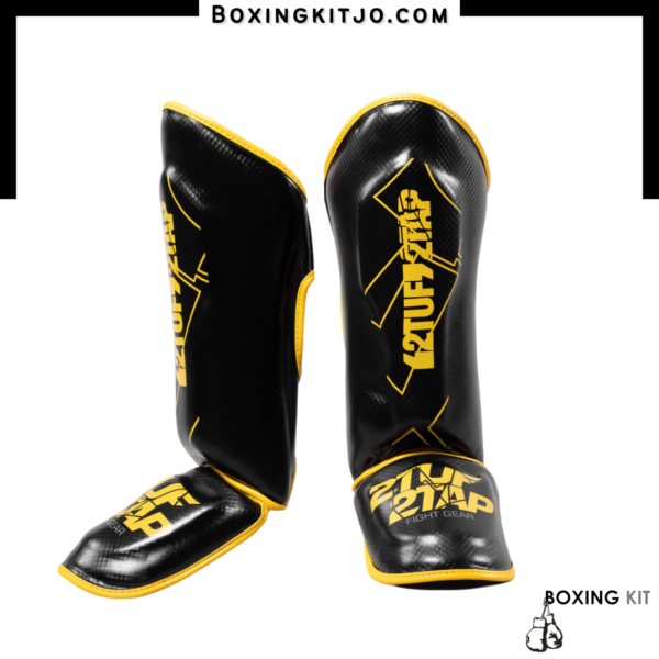 2TUF2TAP Striped Shin Guard Size (XS)