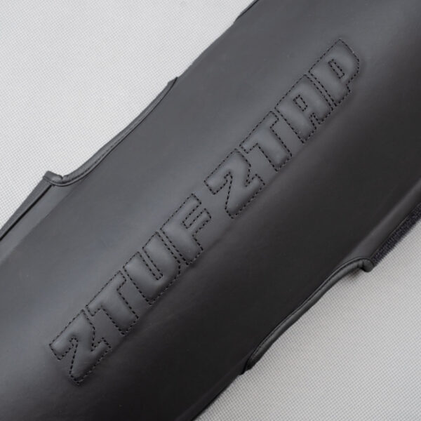 2TUF2TAP Black Full Matte Shin Guard - Image 2