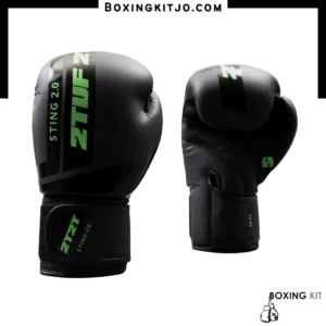 Matte boxing gloves