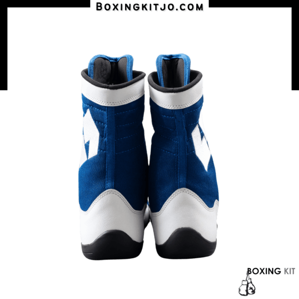 2TUF2TAP Blue/White Boxing Shoes - Image 2