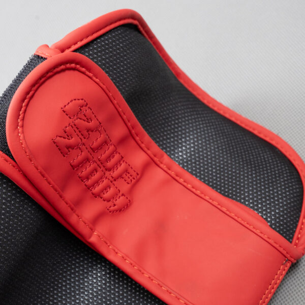 2TUF2TAP Red Full Matte Shin Guard - Image 3