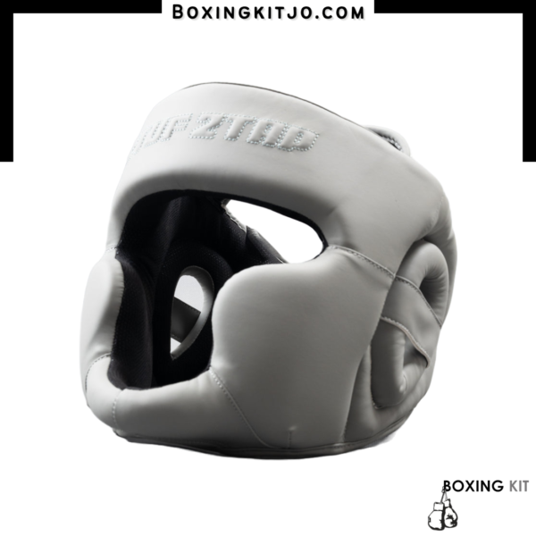 2TUF2TAP Gray Full Matte Headguard