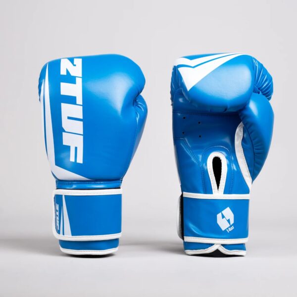 2TUF2TAP V1 Beginner’s Boxing Gloves – Blue & White