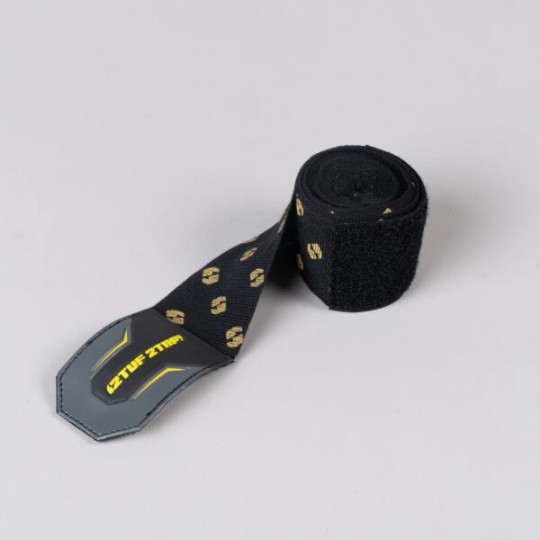 2TUF2TAP JL Hand Wraps - Black & Grey - Image 2