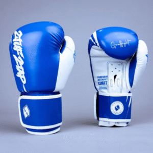 2TUF2TAP Graffiti Series Blue Boxing Gloves – Elite Training & Sparring Gloves