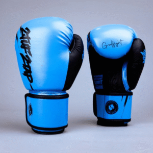 2TUF2TAP Graffiti Series Blue & White Boxing Gloves – Elite Training