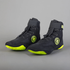 2TUF2TAP Flex Boxing Shoes – Black/Green