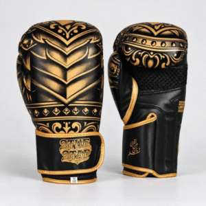 2TUF2TAP Gold Knight Guard Boxing Gloves